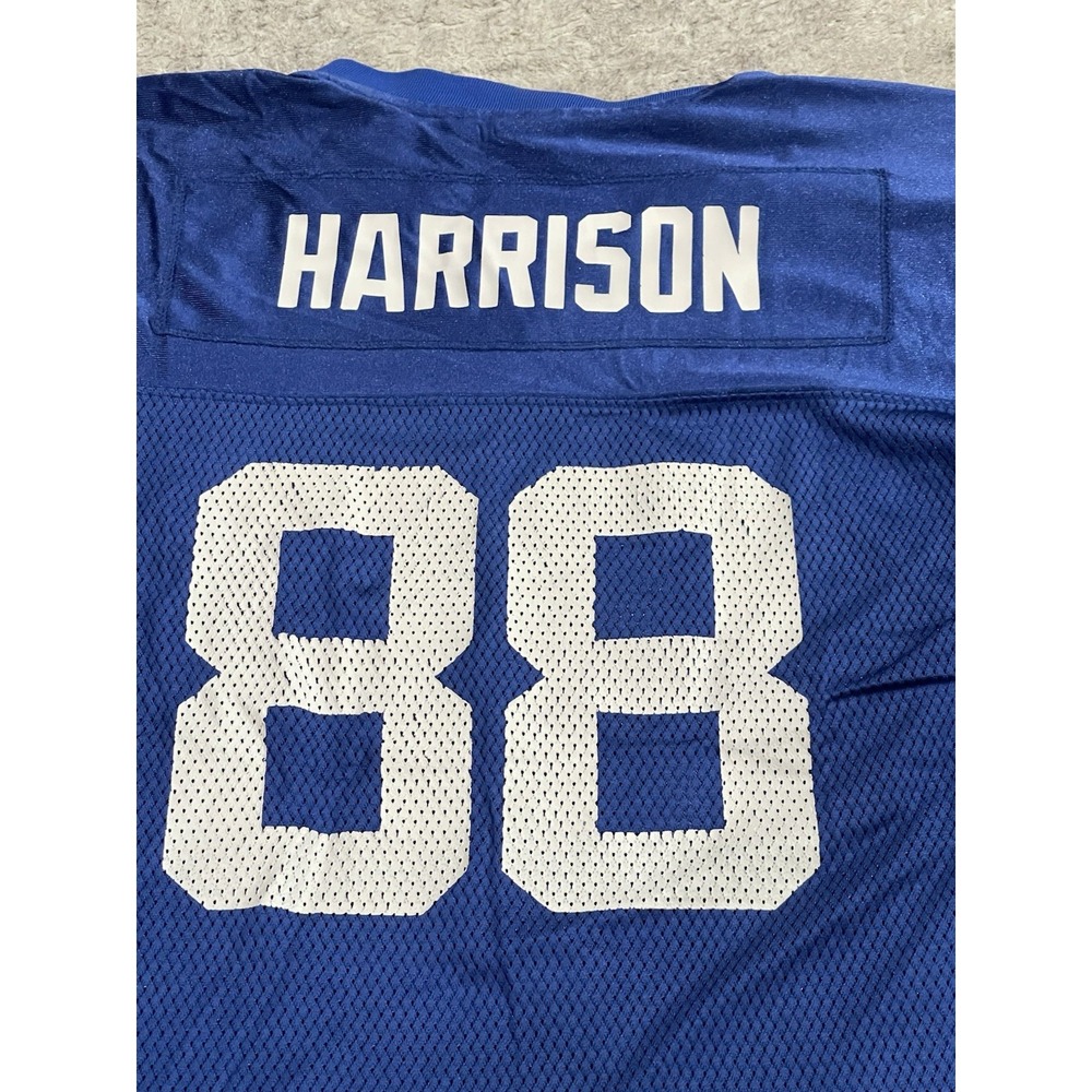 Reebok NFL Indianapolis Colts Marvin Harrison #88‎ Jersey Youth Large Blue